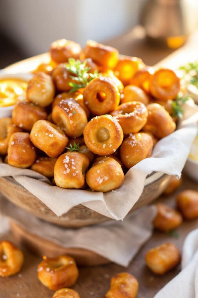 Sourdough Discard Pretzel Bites