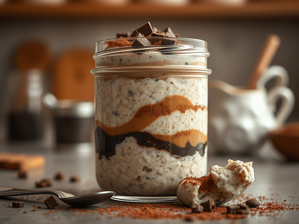 The Best Tiramisu Overnight Oats