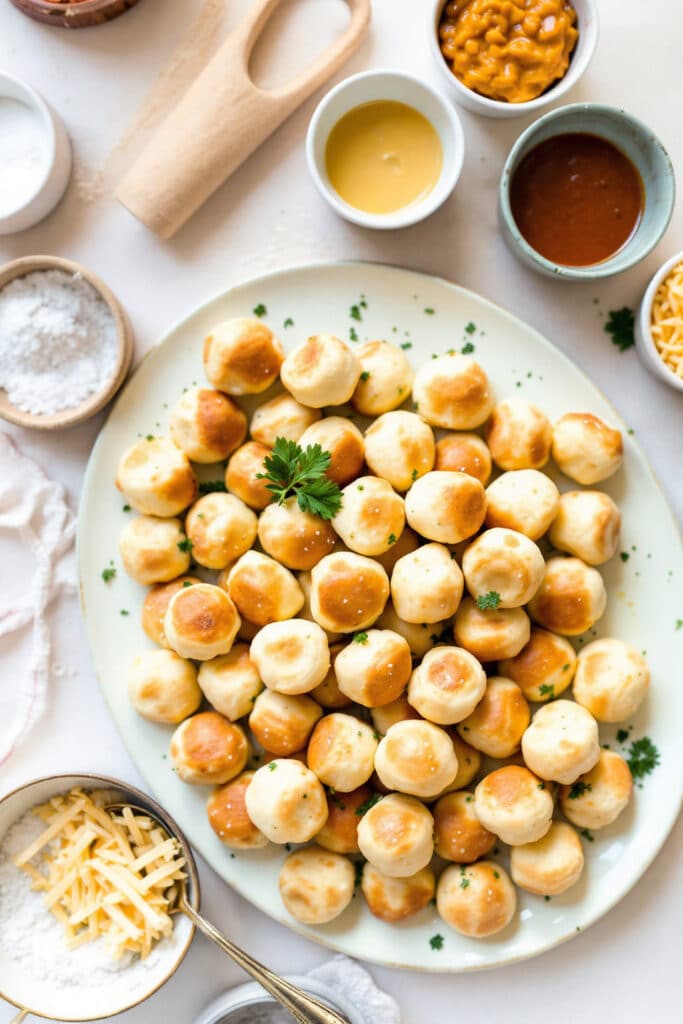 Sourdough Discard Pretzel Bites