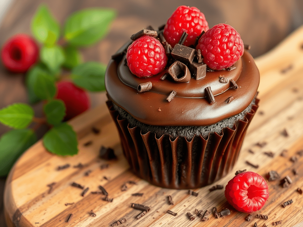 Super Fudgy Chocolate Cupcakes
